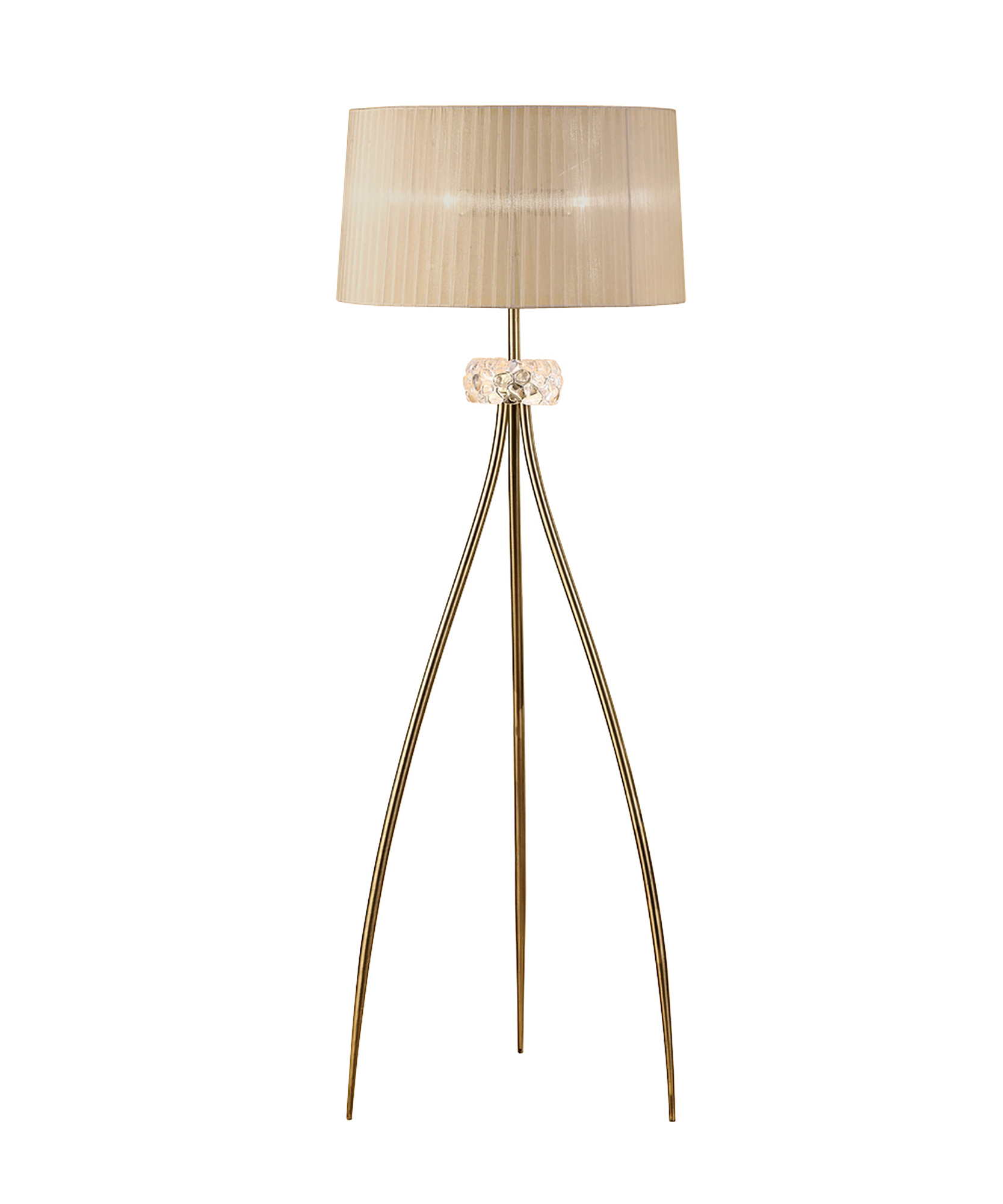 M4638AB/SB  Loewe AB 160cm Floor Lamp 3 Light